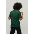 Men's green T-shirt with YAPPI print