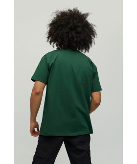 Men's green T-shirt with YAPPI print