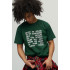 Men's green T-shirt with YAPPI print