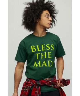 Men's green T-shirt with YAPPI print