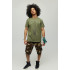 Men's military T-shirt with YAPPI print