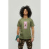 Men's military T-shirt with YAPPI print