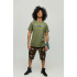 Men's military T-shirt with YAPPI print