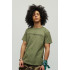 Men's military T-shirt with YAPPI print