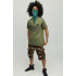 Men's military T-shirt with YAPPI print