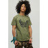 Men's military T-shirt with YAPPI print