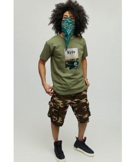 Футболка чоловіча мілітарі з принтом YAPPI