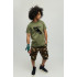 Men's military T-shirt with YAPPI print