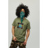 Men's military T-shirt with YAPPI print