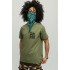 Men's military T-shirt with YAPPI print