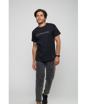 Футболка YAPPI чоловіча чорна "CEO,OOO,OOO"