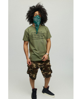 Футболка YAPPI чоловіча хакі зелений "GPT"