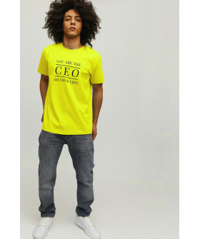 Футболка YAPPI чоловіча жовта  "CEO"