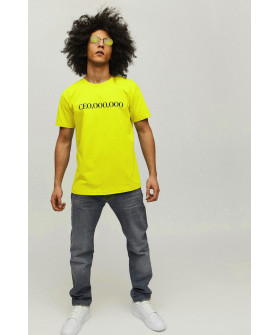 Футболка YAPPI чоловіча жовта "CEO,OOO,OOO"