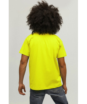 Футболка YAPPI чоловіча жовта патріотична "Свобода має кольори"