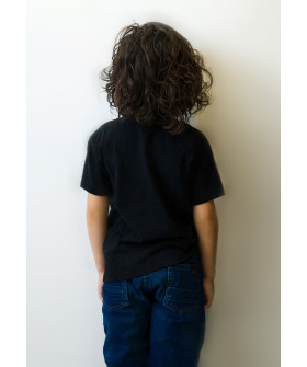 YAPPI children's black T-shirt "Move for"