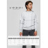 Sweatshirt YAPPI men's gray "Cat-Zeppelin"