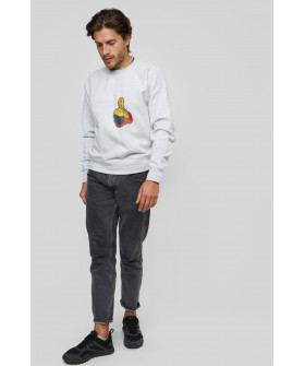 Свитшот YAPPI мужской серый "LT like"