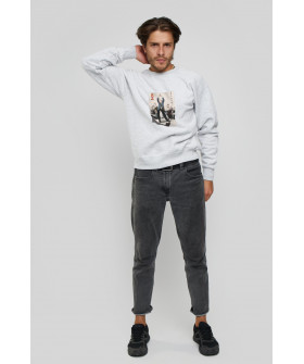 Свитшот YAPPI мужской серый "Party"