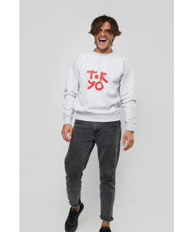 Свитшот YAPPI мужской серый "Tokyo"