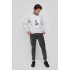 Sweatshirt YAPPI men's gray "DJ Bruce"