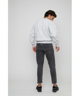 Свитшот YAPPI мужской серый "japanned cat"