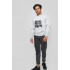 Sweatshirt YAPPI men's gray "Bring me the horizon"