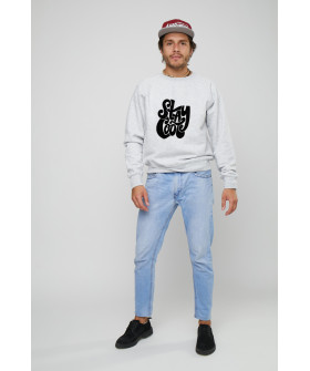 Свитшот YAPPI мужской серый "Stay cool"