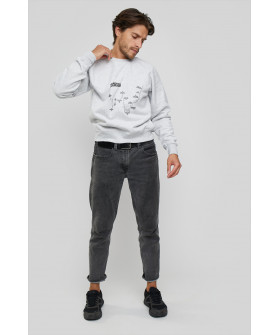 Свитшот YAPPI мужской серый "Traders journey"