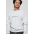 Sweatshirt YAPPI men's gray "Don't give in to calmness and keep panic"