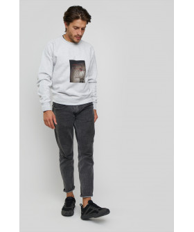 Свитшот YAPPI мужской серый "brilliant game"