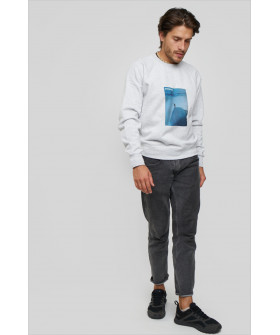 Свитшот YAPPI мужской серый "Patagonia"