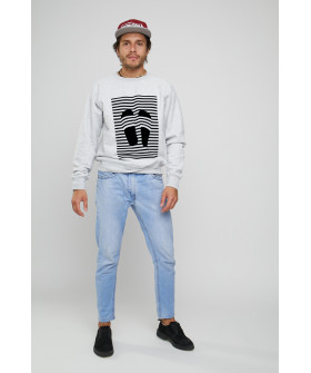 Свитшот YAPPI мужской серый "Vacation"