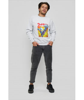 Свитшот YAPPI мужской серый "Anime"