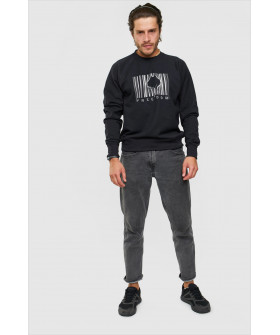 Свитшот YAPPI мужской черный "Freedom"