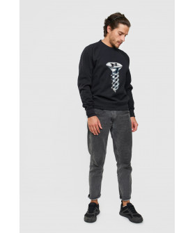 Свитшот YAPPI мужской черный 