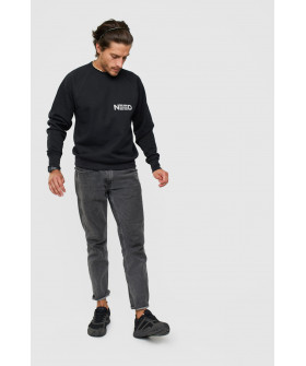 Sweatshirt YAPPI men's black "Need"