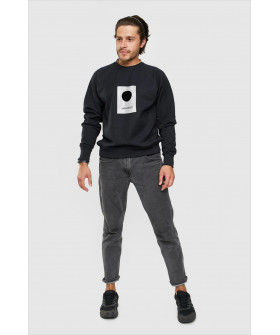 Свитшот YAPPI мужской черный "Japanned"