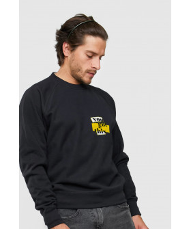 Sweatshirt YAPPI men's black "You got this"