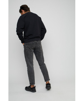 Sweatshirt YAPPI men's black "Metafisica"