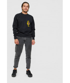 Світшот YAPPI чоловічий  чорний "Skate"