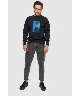 Свитшот YAPPI мужской черный "Patagonia" "Patagonia"