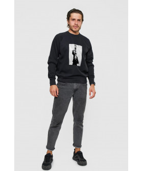 Свитшот YAPPI мужской черный 