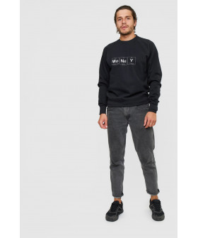 Sweatshirt YAPPI men's black "Money"