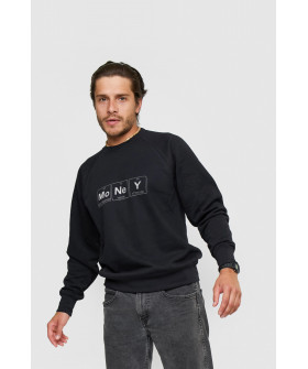 Sweatshirt YAPPI men's black "Money"