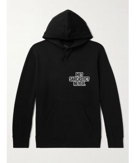 Hoodie for men YAPPI black with fleece