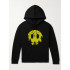 Hoodie for men YAPPI black with fleece