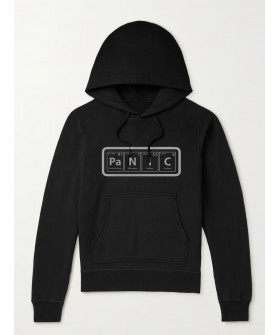 Hoodie for men YAPPI black with fleece