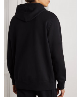 Hoodie for men YAPPI black with fleece