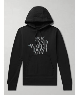 Hoodie for men YAPPI black with fleece